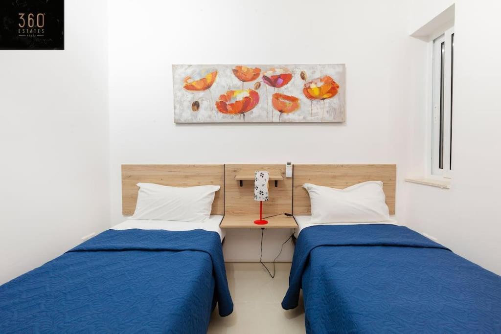 Comfy Apt With Terrace, 5 Mins To Sliema Ferries By 360 Estates Gzira Экстерьер фото